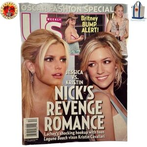 MARCH 20, 2006 US WEEKLY, JESSICA SIMPSON & KRISTIN CAVALLARI, OSCARS FASHION